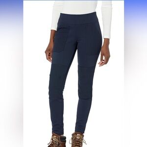 Carhartt Blue Leggings Slim Fit Elastic Waistband